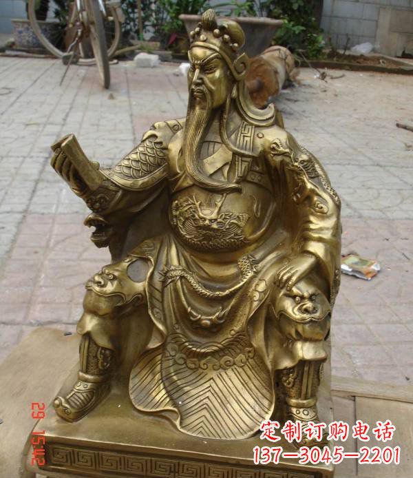 太原专业定制关公铜雕
