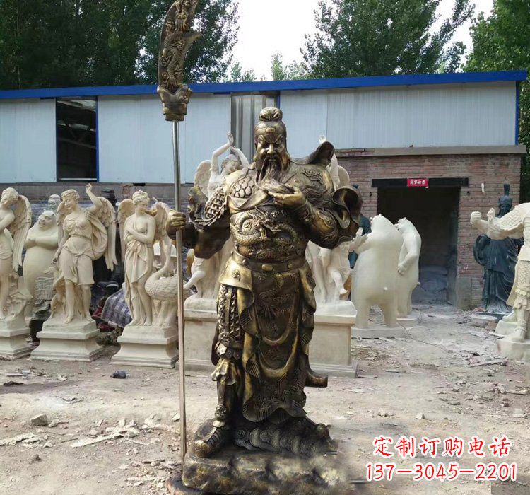 太原精致古典,尊贵典雅--关公铜雕定制
