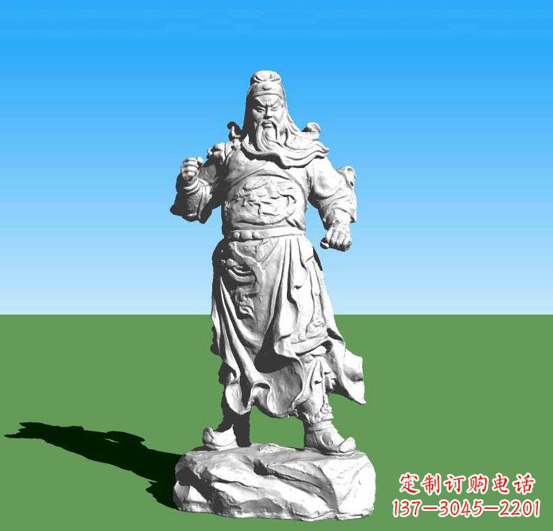 太原关云长关羽雕塑,让关羽永驻古代