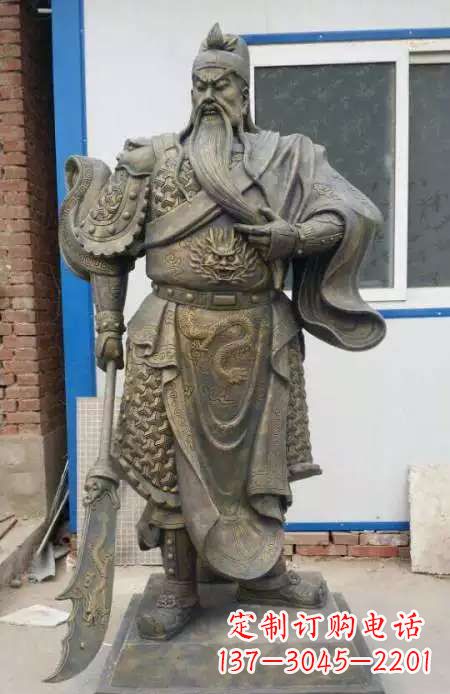 太原中领雕塑:传承传说,精美制作关羽铜雕