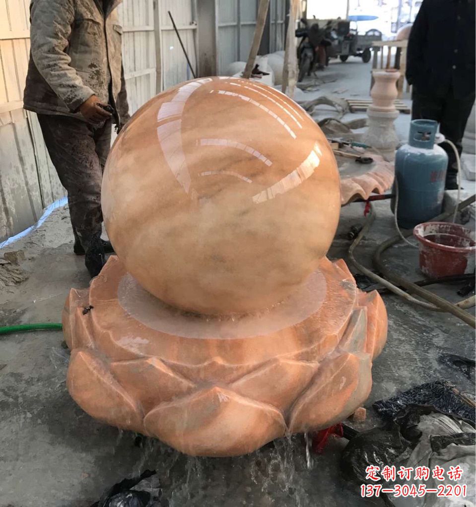 太原观音风水球定制雕塑