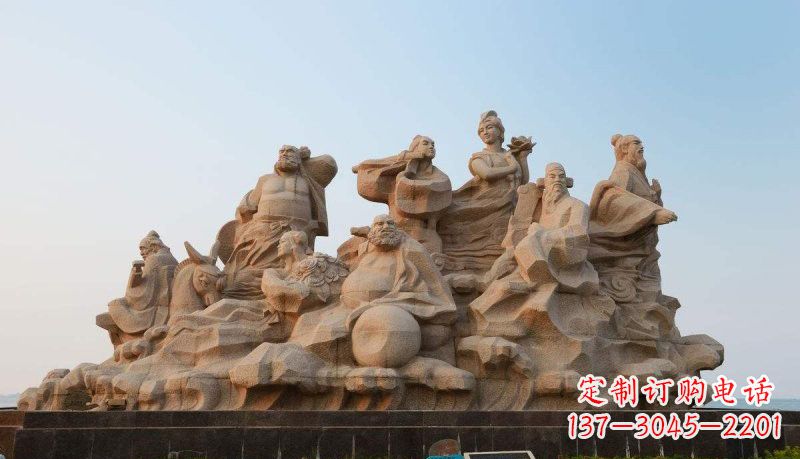 太原专业定制八仙过海雕塑