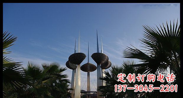 太原不锈钢避雷针抽象雕塑