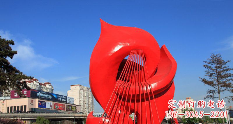 太原中领雕塑海豚雕塑,引领现代艺术风格