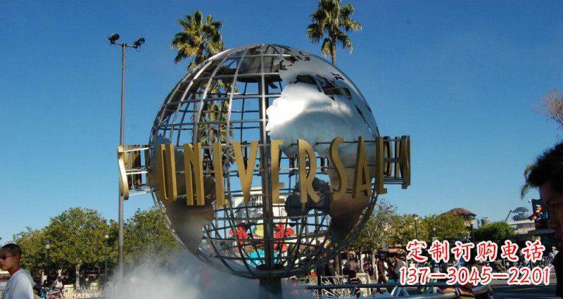 太原中领雕塑仿真不锈钢地球雕塑