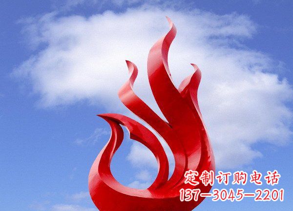 太原华丽不锈钢凤凰雕塑