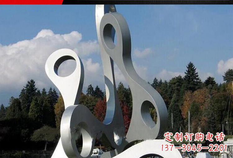 太原专业定制不锈钢字母景观雕塑