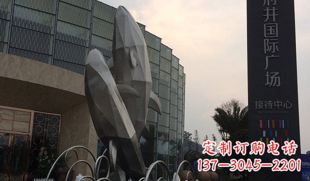 太原品质超凡的不锈钢海豚雕塑