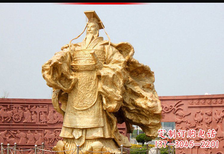 太原铜雕刘邦,一款经典历久弥新的艺术品