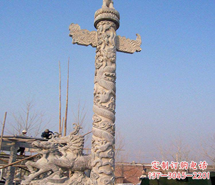 太原品质精美华表景观石雕