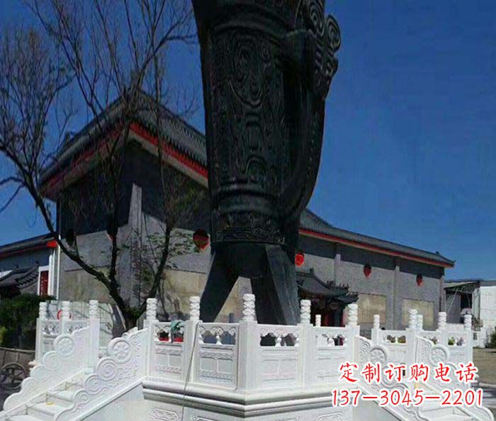 太原汉白玉升旗台石雕：高贵而典雅