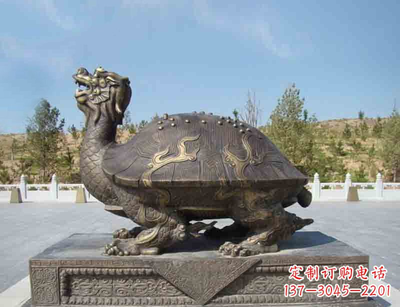 太原我们中领雕塑特制的精美广场青铜龙雕塑