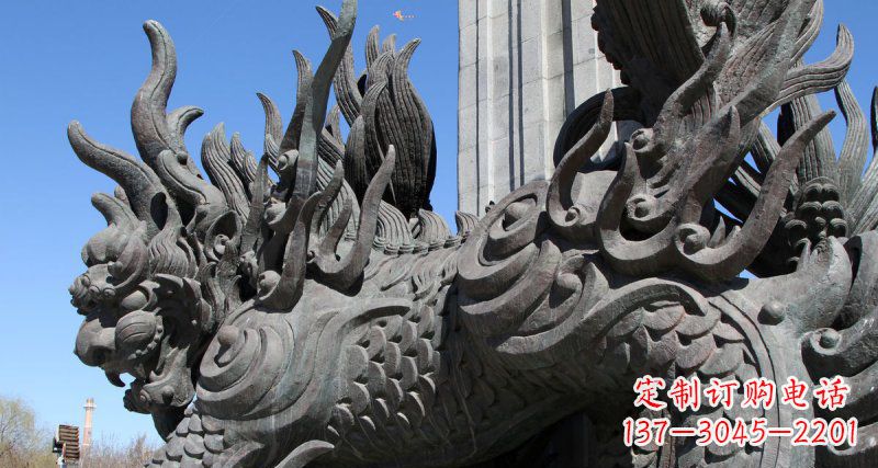 太原中领雕塑专业定制高端麒麟铜雕，它们不仅具…
