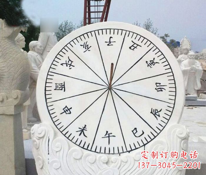 太原广场日晷石雕_2