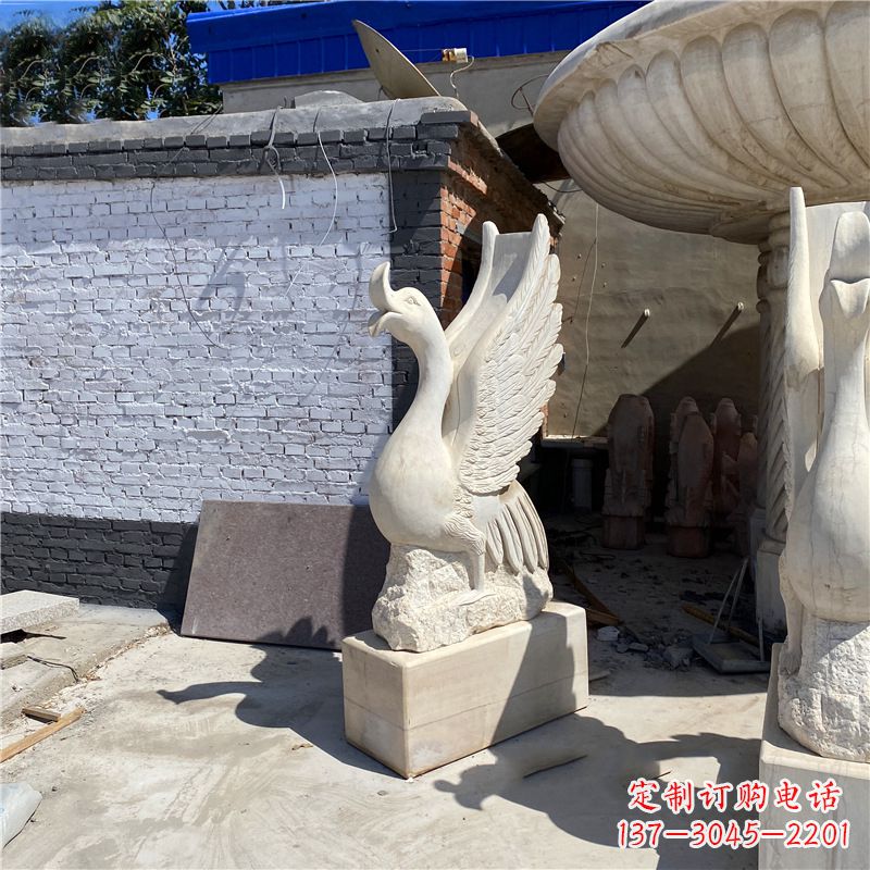 太原中领雕塑艺术精致天鹅雕塑
