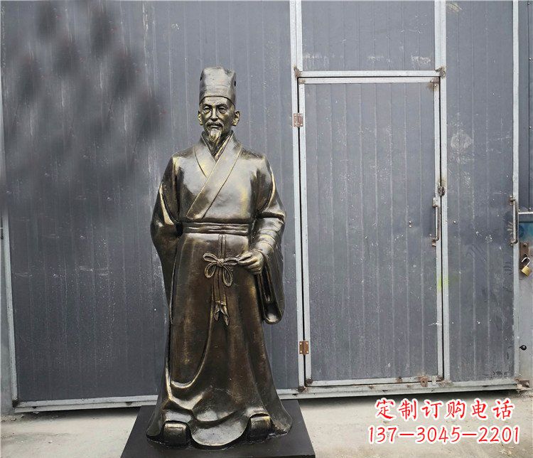 太原中领雕塑为您打造象征李时珍行医的雕塑