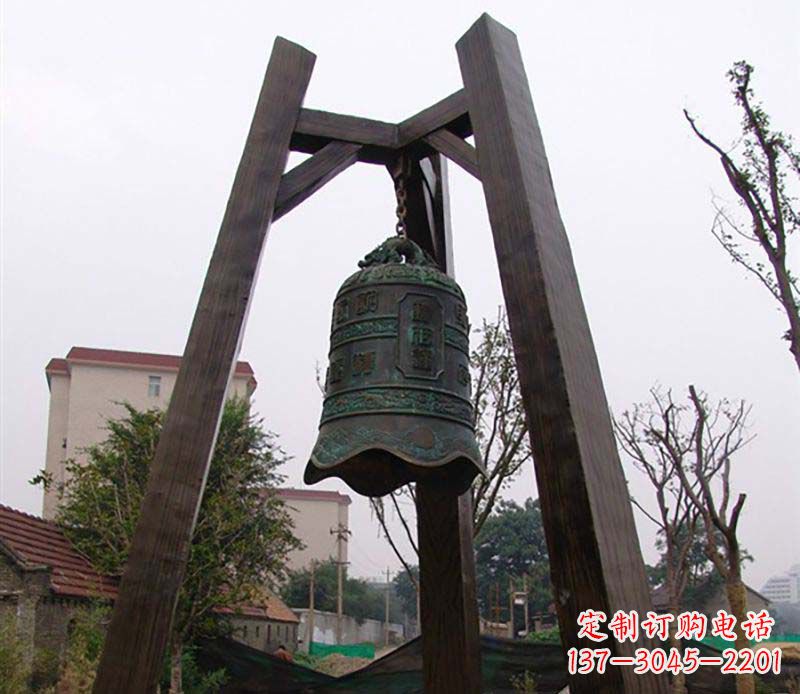 太原大型铜钟雕塑——倍受关注的雕塑定制品