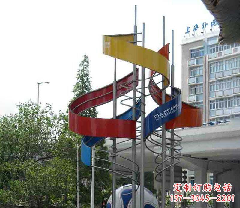 太原精美的不锈钢足球雕塑