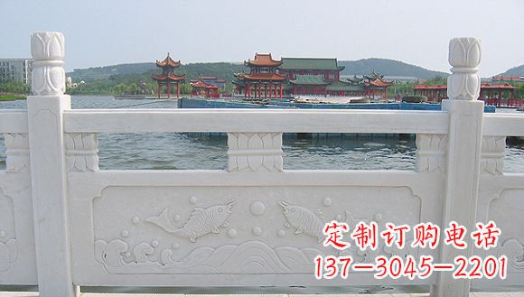 太原海边汉白玉栏板雕塑