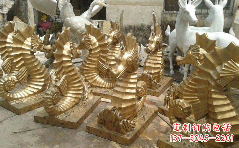 太原精美的海马动物铜雕，为您带来精致的审美享受