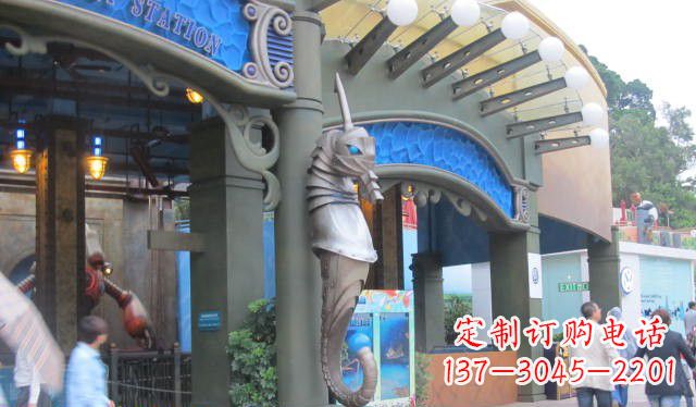 太原海马铜雕,一流的马雕塑制作