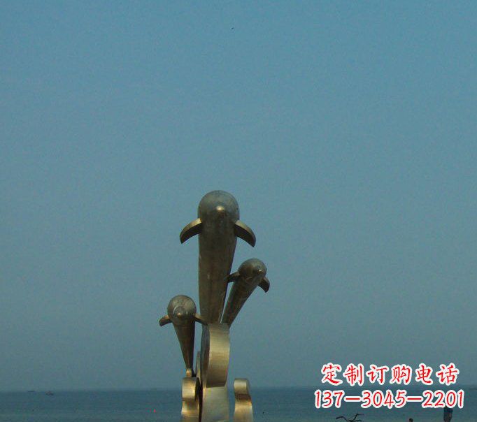 太原浪漫海豚艺术雕塑是中领雕塑为您量身定制的…