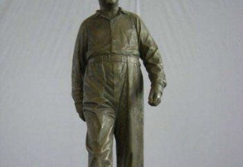 太原中领雕塑：经典革命人物毛主席铜雕