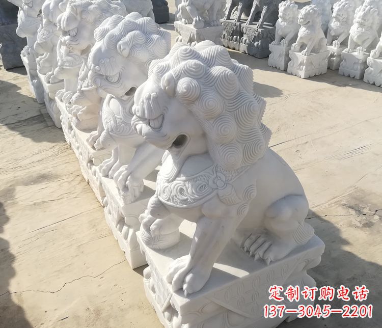 太原中领雕塑狮子雕塑是一种古典的装饰品,以狮…