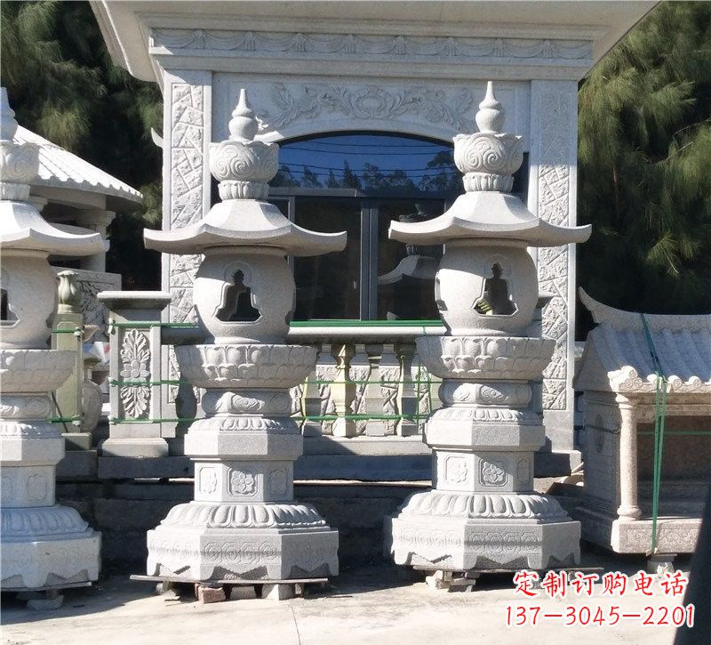 太原汉白玉公园石灯笼