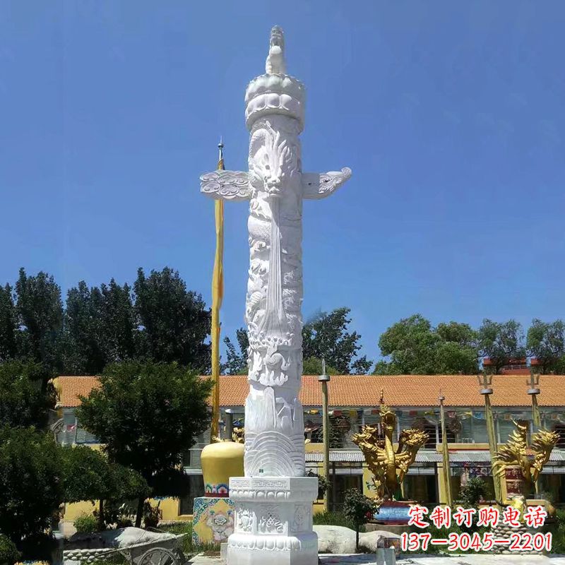 太原汉白玉华表柱