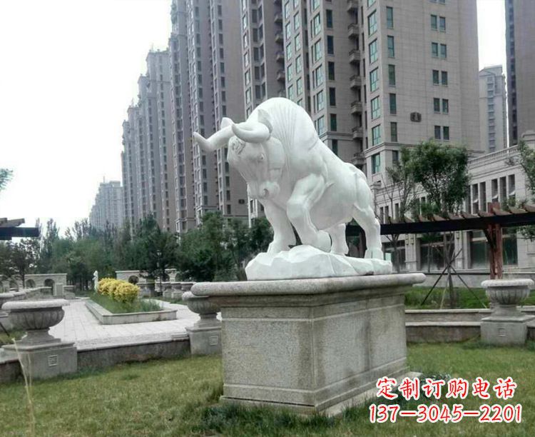 太原献给社区的精美石雕动物