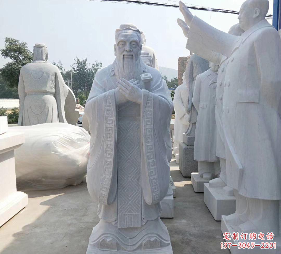 太原中领雕塑——校园孔子雕塑