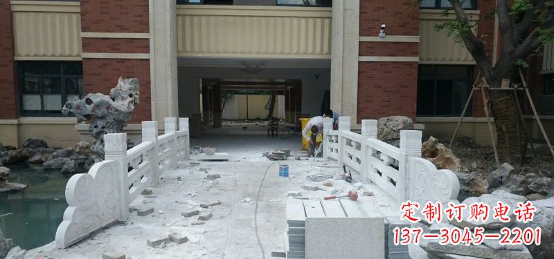 太原汉白玉栏板安装雕塑