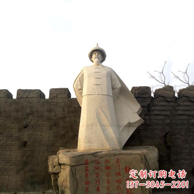 太原汉白玉林则徐石雕像——刻画历史传奇的传世绝唱