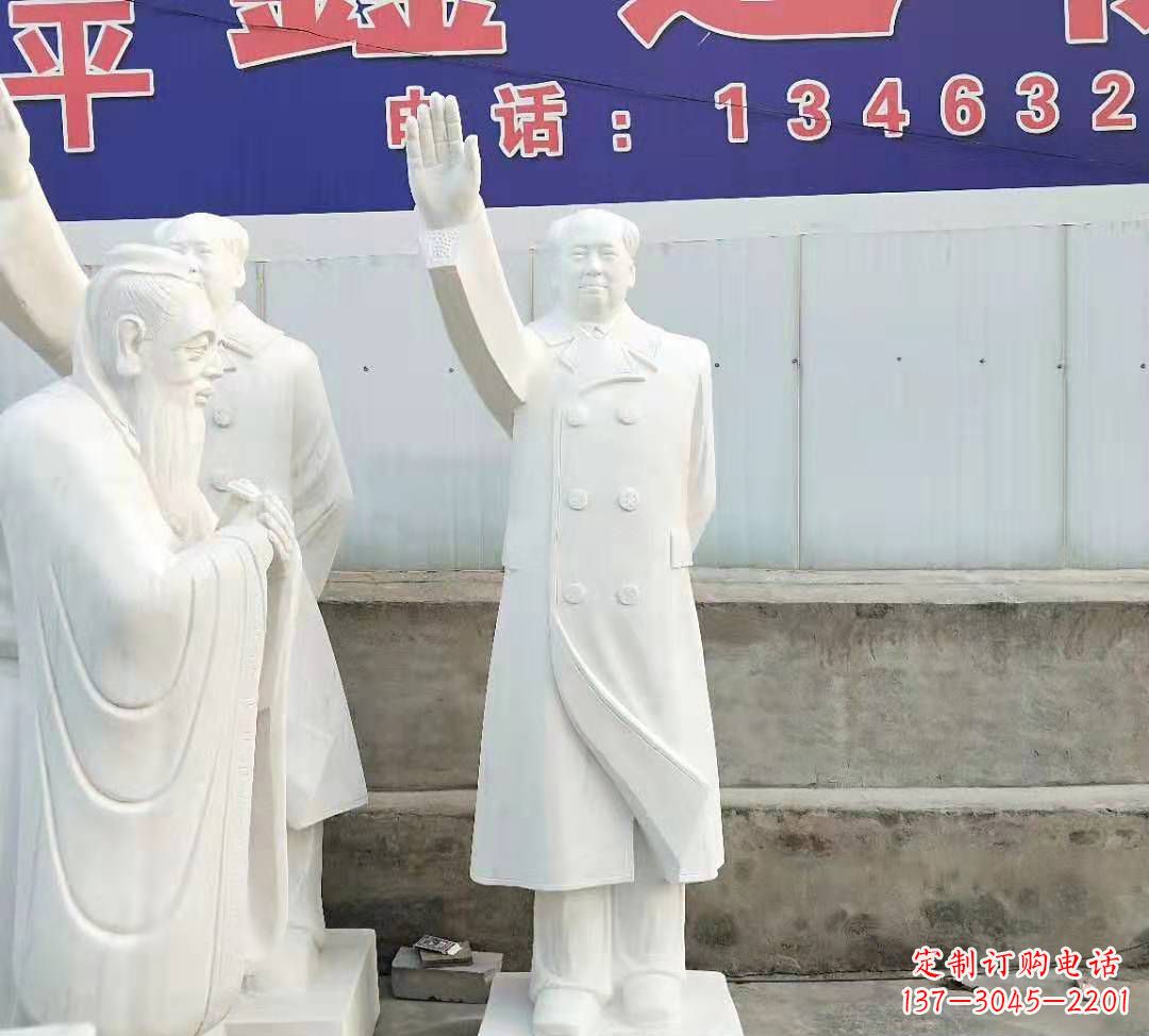 太原中领雕塑:主席石雕,刻画你的荣耀