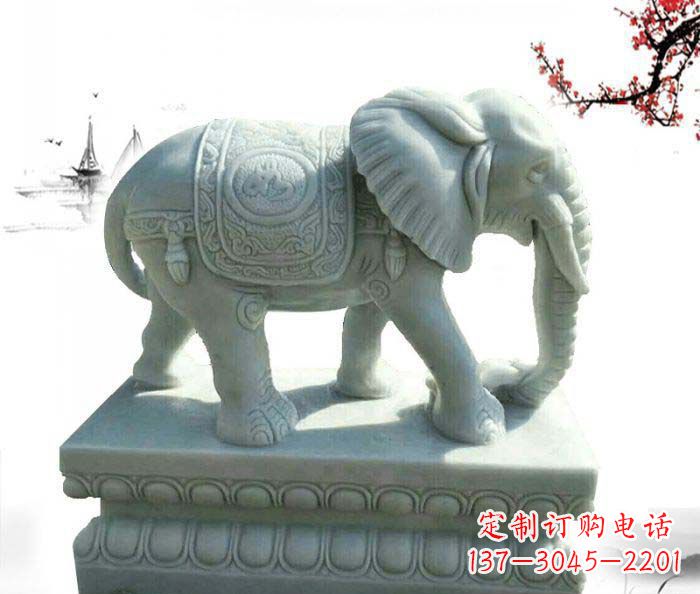 太原大象雕塑诠释华夏传统文化
