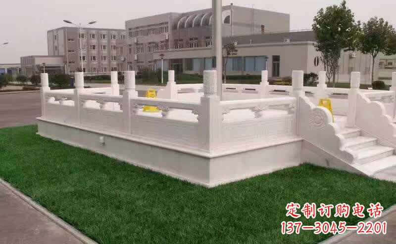太原完美艺术——汉白玉升旗台雕塑
