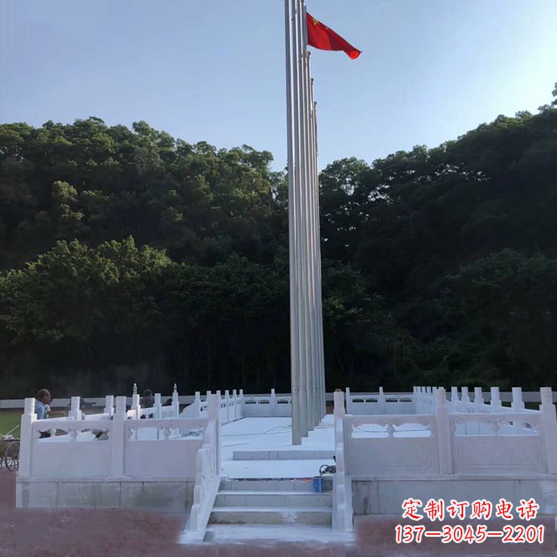 太原中领雕塑是一家专业定制汉白玉石雕国旗台的…