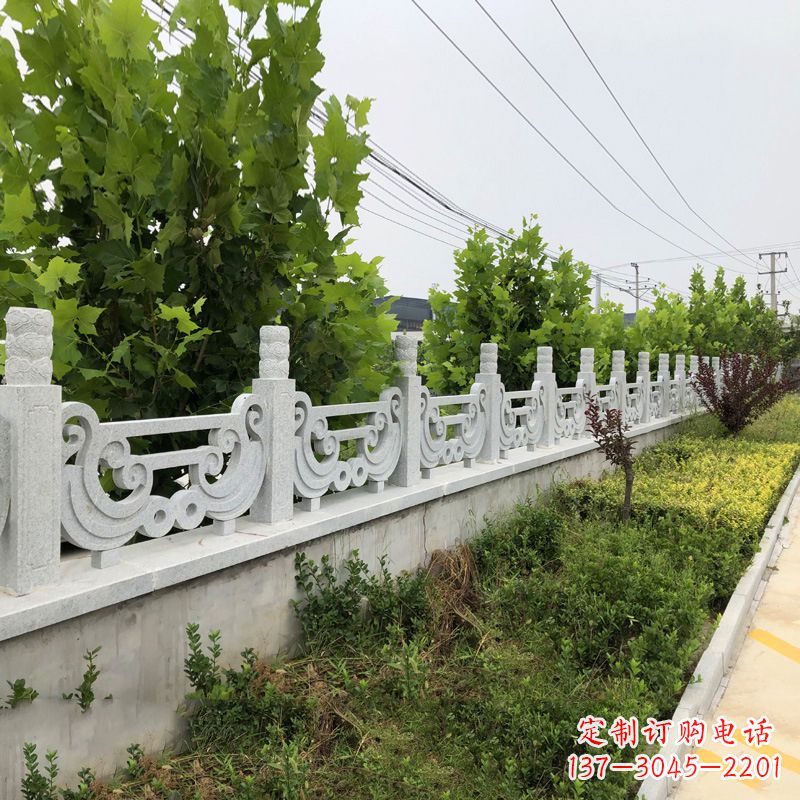 太原汉白玉石栏杆雕塑,精雕细琢,精美无比