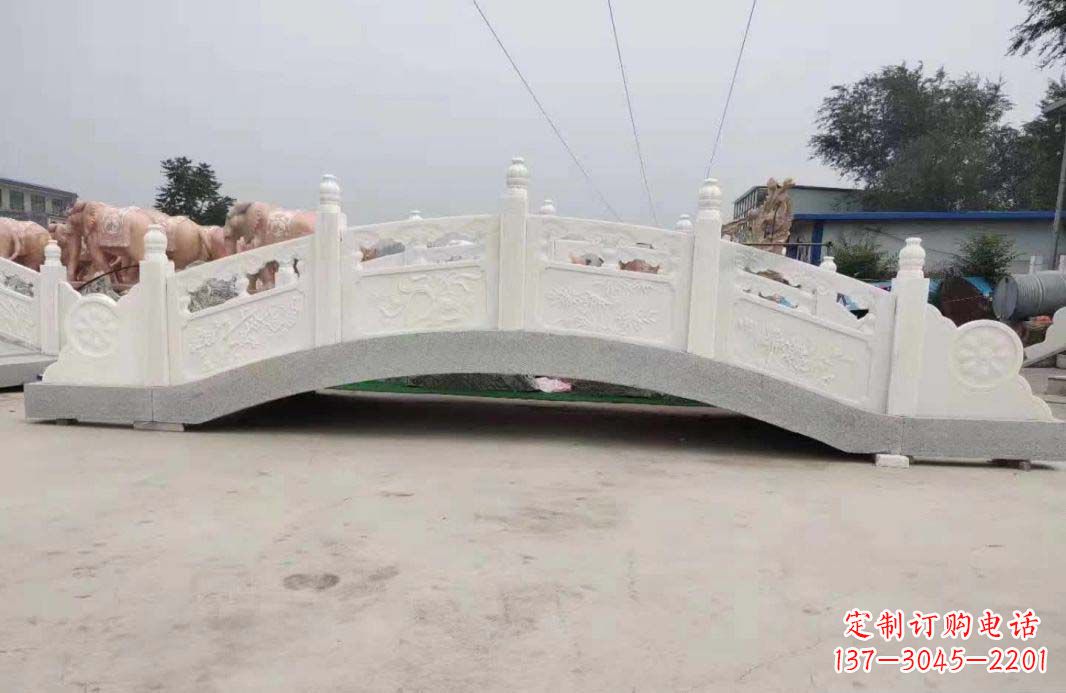 太原汉白玉石桥雕刻,高雅与和谐的完美结合