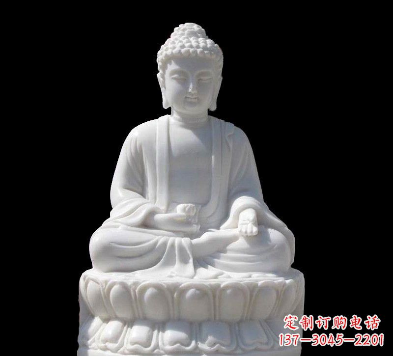 太原高品质汉白玉如来雕塑