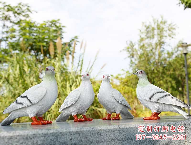 太原中领雕塑-象征和平的标志之鸽