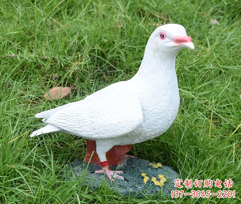 太原全球纪念和平鸽雕塑