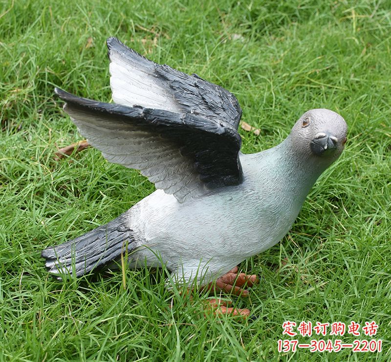 太原和平鸽与橄榄叶雕塑