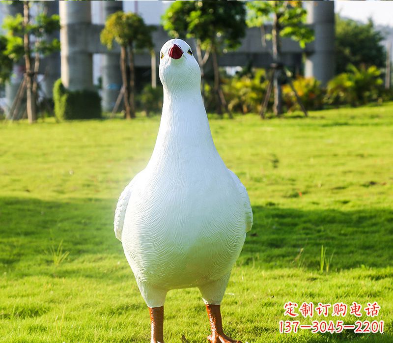 太原中领雕塑：和平鸽雕塑