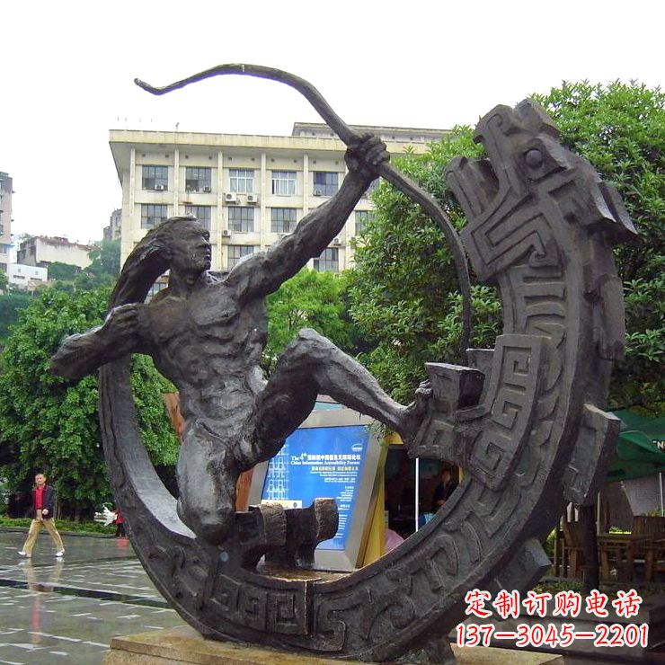 太原传承古老神话,领略城市历史文化:后羿射日…