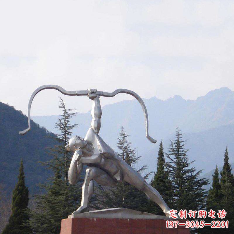 太原后羿雕塑,不锈钢雕塑制作&定制