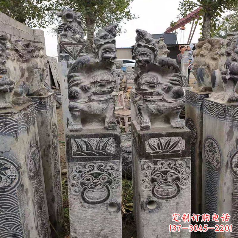 太原中领雕塑——历久弥新的拴马桩雕塑