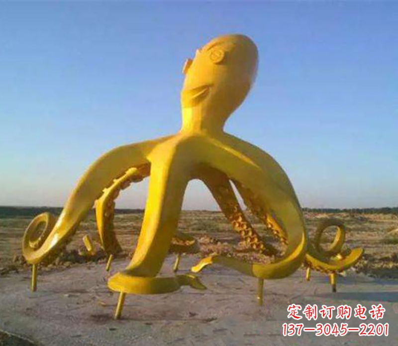 太原新颖别致的章鱼雕塑