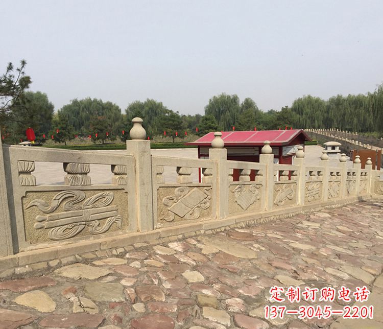 太原护城河大理石栏板雕塑